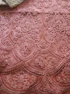 Elegant Peach Lehenga Choli Set