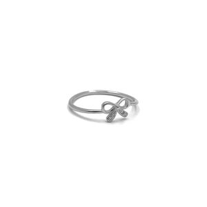 Sterling Silver Bow Ring