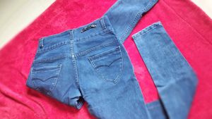 High Waisted Denim Jeans