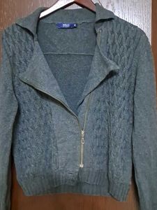 Jacket Style Sweater