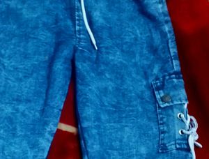 Dark Blue Coloured Joggers