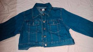 Denim Jacket - Cropped Style