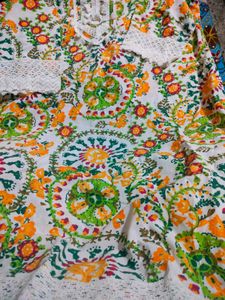 Totally New Lucknowi Chikankari  Cotton  Kurtis
