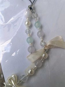 Cute Beaded Charm with Bows