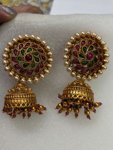 Statement Jhumka Earrings