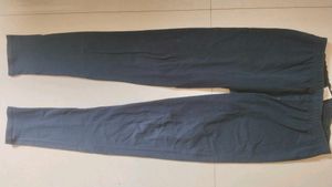 Basic Blackish Blue Leggings From Zudio