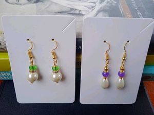 Two Pair Of Earrings