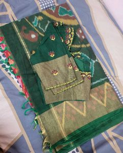 100% Authentic Pochampalli Saree