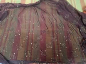 Brown Full Sleeve Dupatta Set