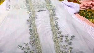 🆕️🆕️Lavender Indowestern Lehenga Saree with Shru