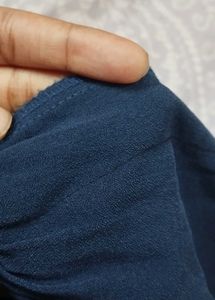 A Blue Mini Dress