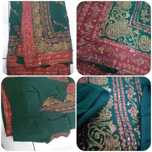 Sadi With Blouse, Saree Combo