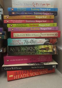 Mixed Fiction Book Lot