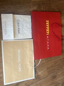 Ferrari, Michael Kors, CK Shopping Bag