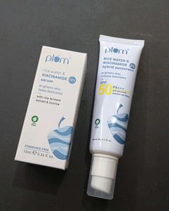 Plum Rice Water & Niacinamide Set