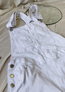 White Short Dungree