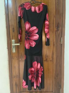 Floral Print Maxi Dress