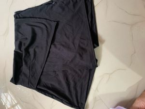 Classic Black Skort