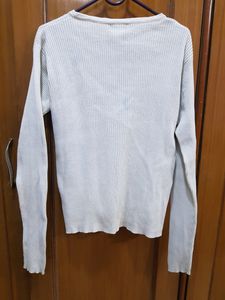 Old White Cardigan