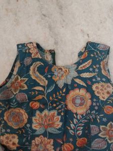 Floral Print Kurta Set