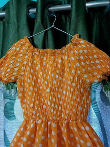 Polka Dot Mini Dress