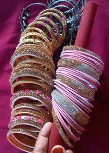 Hyderabadi Pack Of 7 Sets Bangles Set