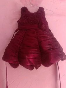 4 layers Birthday Frock