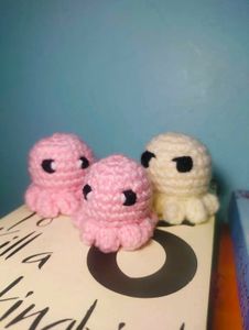 Crochet Octopus Trio