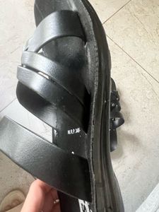 Black Casual Flip Flops