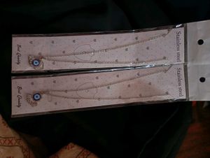 Combo Pendant And Chain Set