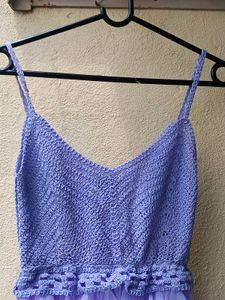 Lavender Ruffle Dress