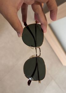 Retro Gold Frame Sunglasses