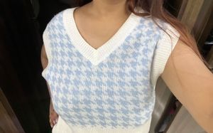 new H&M combo Sweater Vest and blue striped shirt