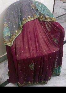 Elegant Purple Saree