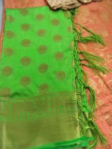 Green Banarasi Silk chaniya choli