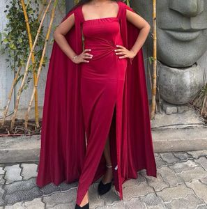 Elegant Red Maxi Dress