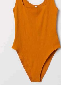 Forever 21 Mustard Jumpsuit