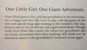 Heidi by Johanna Spyri