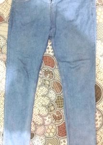 High Waist Light Blue Denim