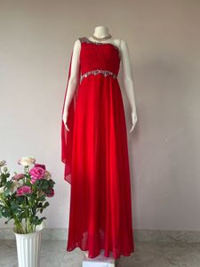 Elegant Red Gown