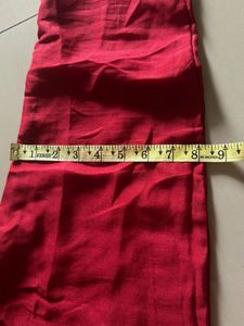 Red Kurti Set