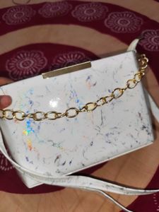 Marble Design Sling Bag