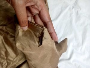 Tan Colour Kurta With Heavy Sequence