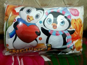 Cute Penguin Pillow For Kids