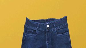 M@69 Size-26 Stylish Blue Skinny Jeans