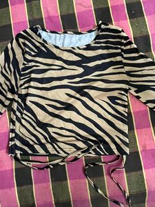 Cheetah Print Top