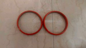 Orange Bangles For Girls