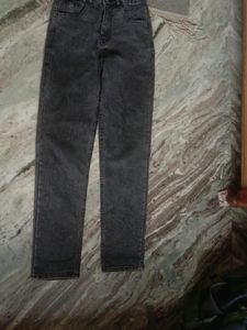Straight Leg Denim Jeans