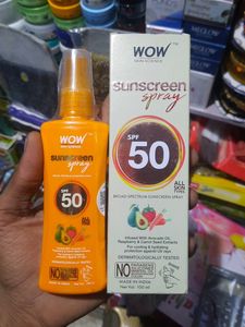 Wow Sunscreen Spray SPF50