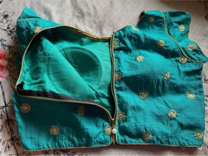 Sea Green Padded Blouse
